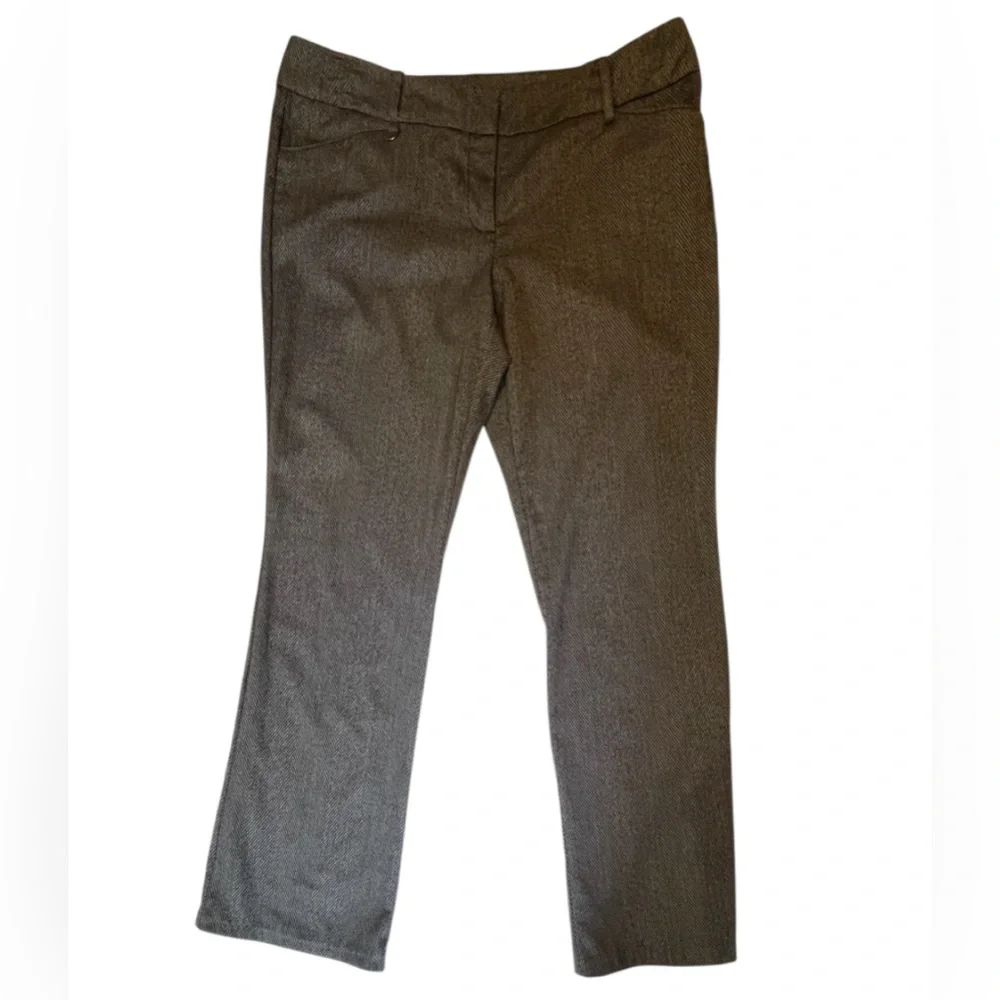 New York and Company Black and Gray Wide Leg Pants - Picture 6 of 15